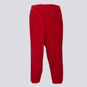 Talbot's red ankle pants